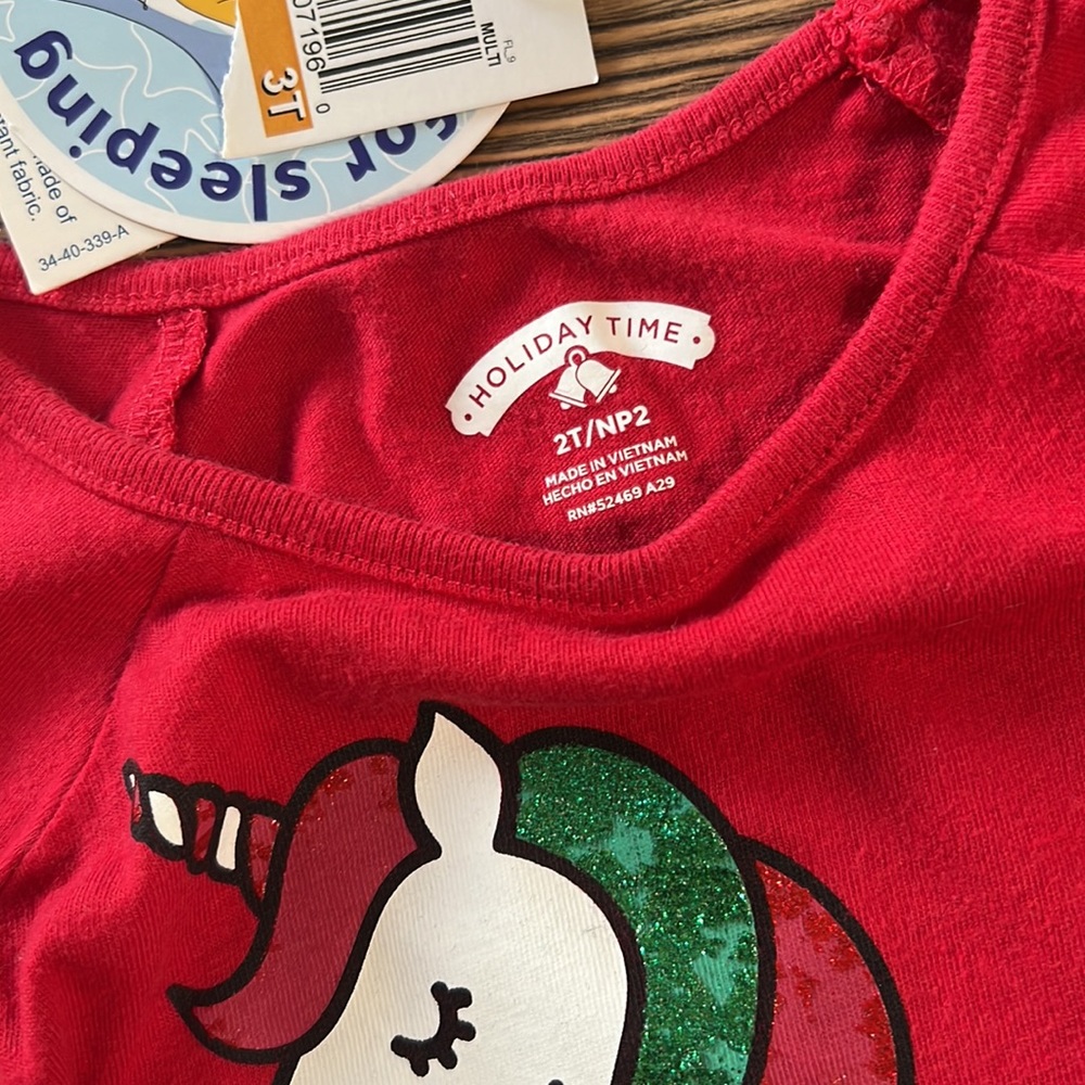 Disney & Holiday Time Toddler Girls Clothing Bundle Size 2T & 3T - Picture 5 of 11